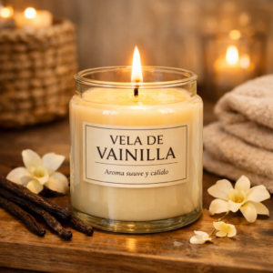 vela de vainilla